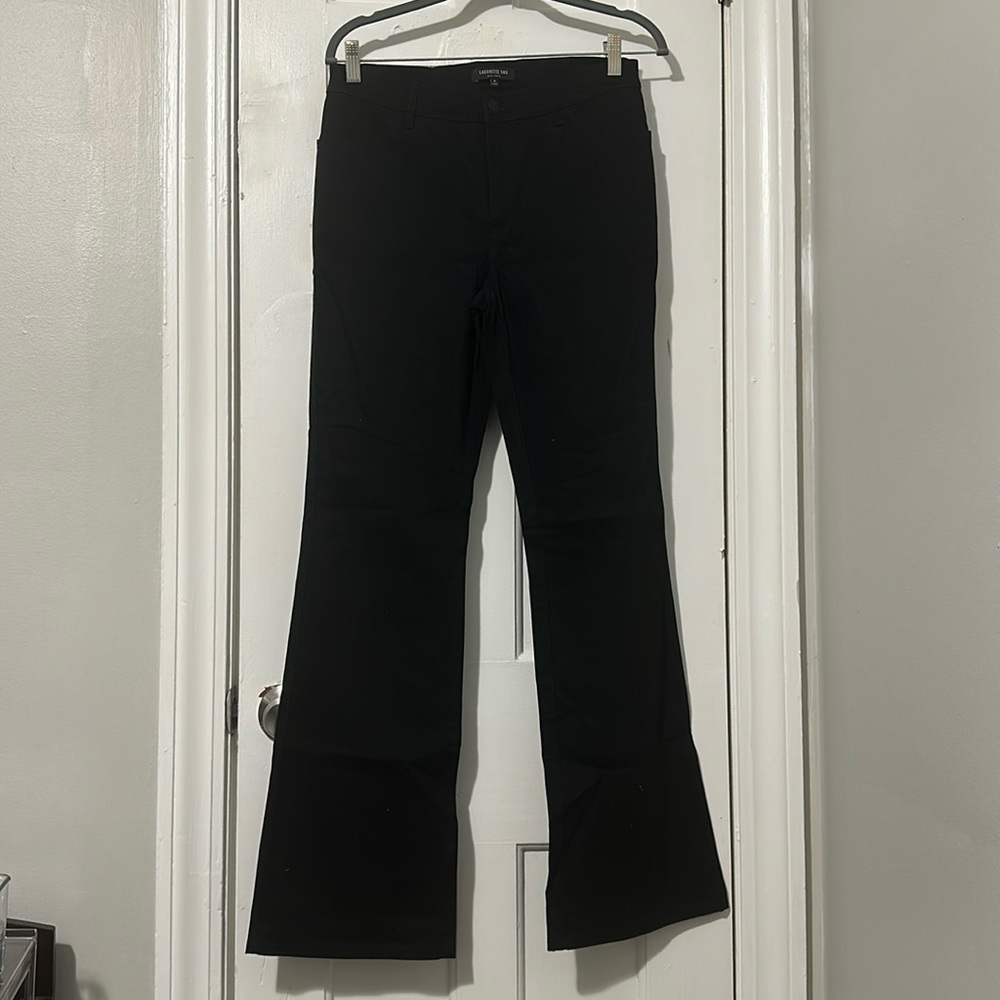 Lafayette 148 New York Black Boot Cut Jeans